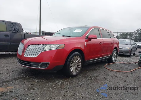 2012 Lincoln Mkt z USA, uszkodzony, nr VIN 2LMHJ5FR8CBL52166